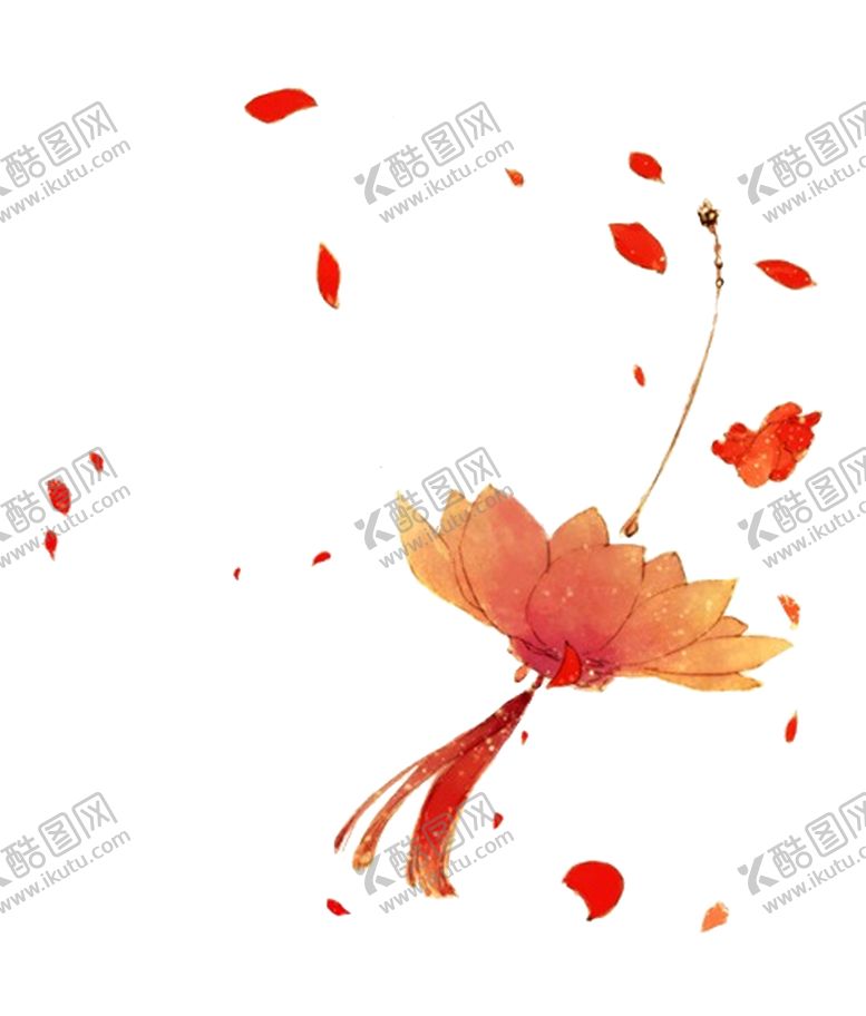 编号：16527809241912031834【酷图网】源文件下载-手绘水墨植物