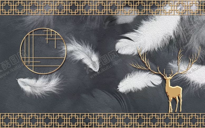 编号：45942210282246049504【酷图网】源文件下载-复古背景墙