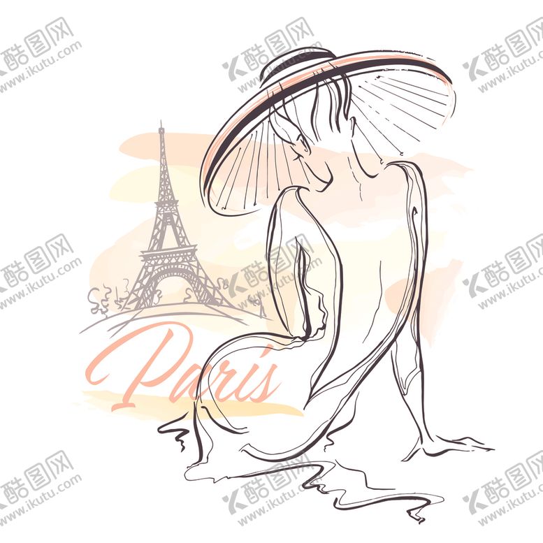 编号：44870110061138081303【酷图网】源文件下载-女性插画