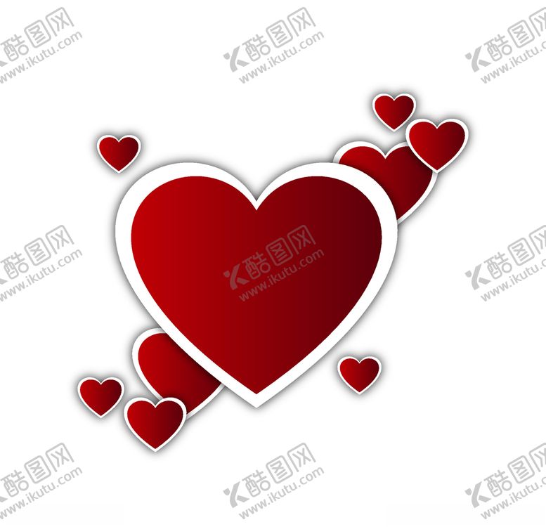 编号：30629410171812113380【酷图网】源文件下载-爱心背景