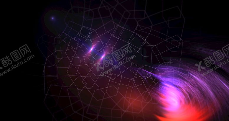 编号：13875411022138287330【酷图网】源文件下载-酷炫粒子光线光效舞台背景