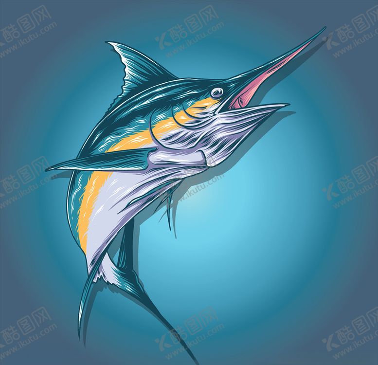 编号：85394710140831494373【酷图网】源文件下载-卡通小鱼