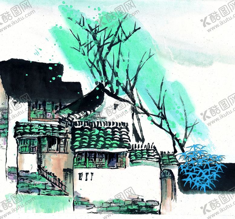 编号：02435910060354062709【酷图网】源文件下载-江南水乡
