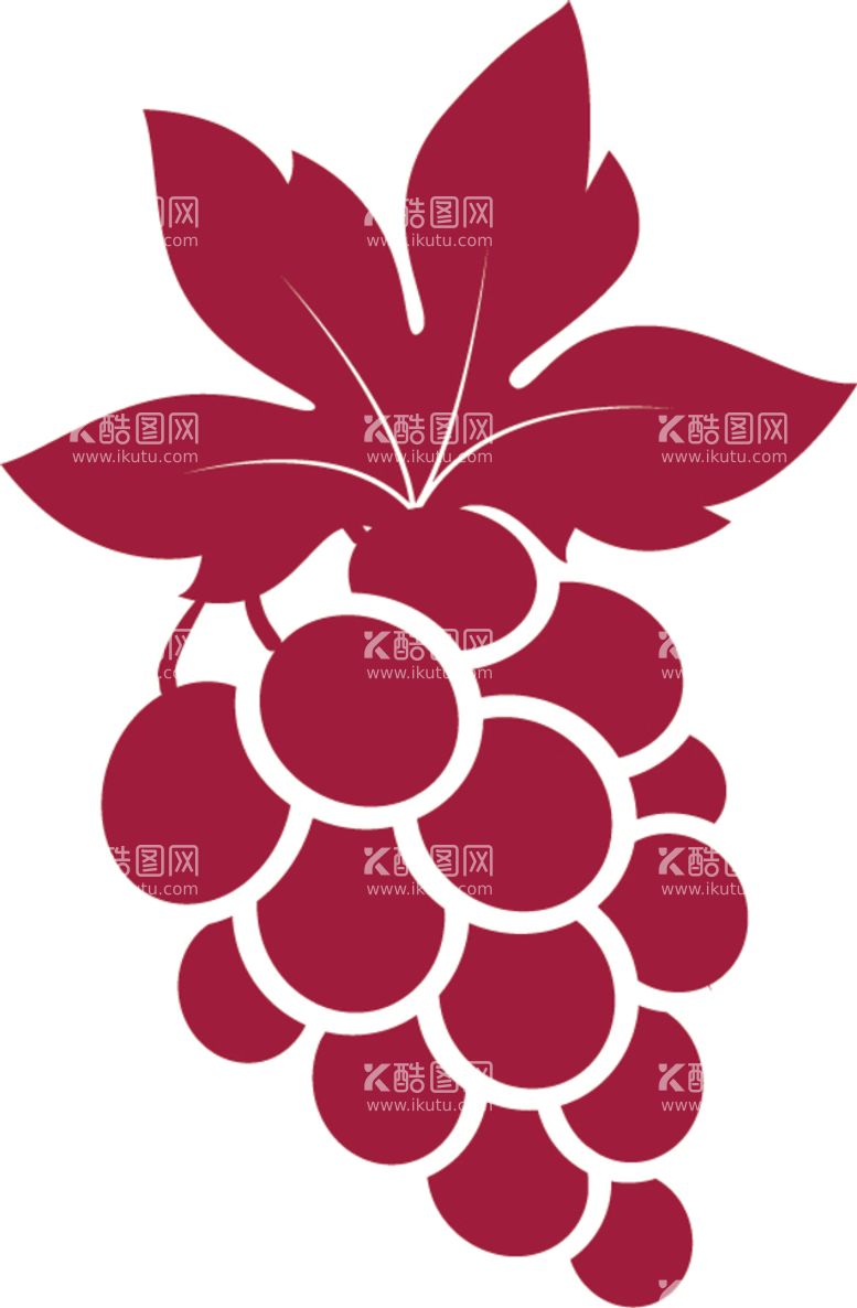 编号：23671809190325440971【酷图网】源文件下载-葡萄矢量图