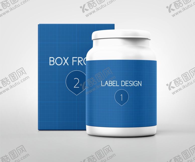 编号：44940510291257003980【酷图网】源文件下载-保健药瓶体包装样机