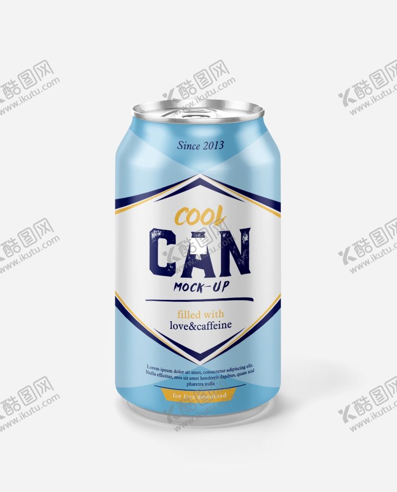 编号：99845001140412201945【酷图网】源文件下载-易拉罐样机