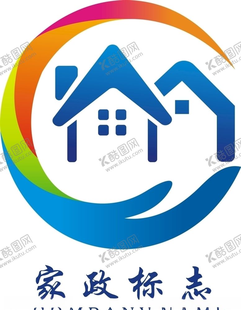 编号：68424507131932452265【酷图网】源文件下载-家政公司logo