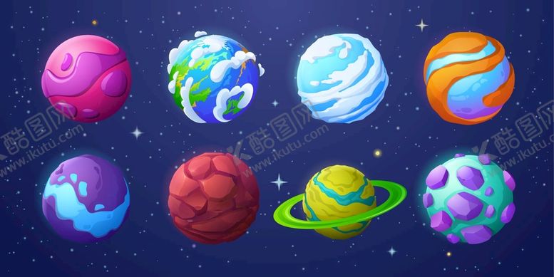 编号：45813909130235555092【酷图网】源文件下载-矢量星球