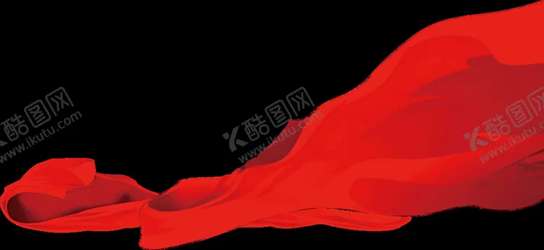 编号：13508110230012536526【酷图网】源文件下载-红色飘带