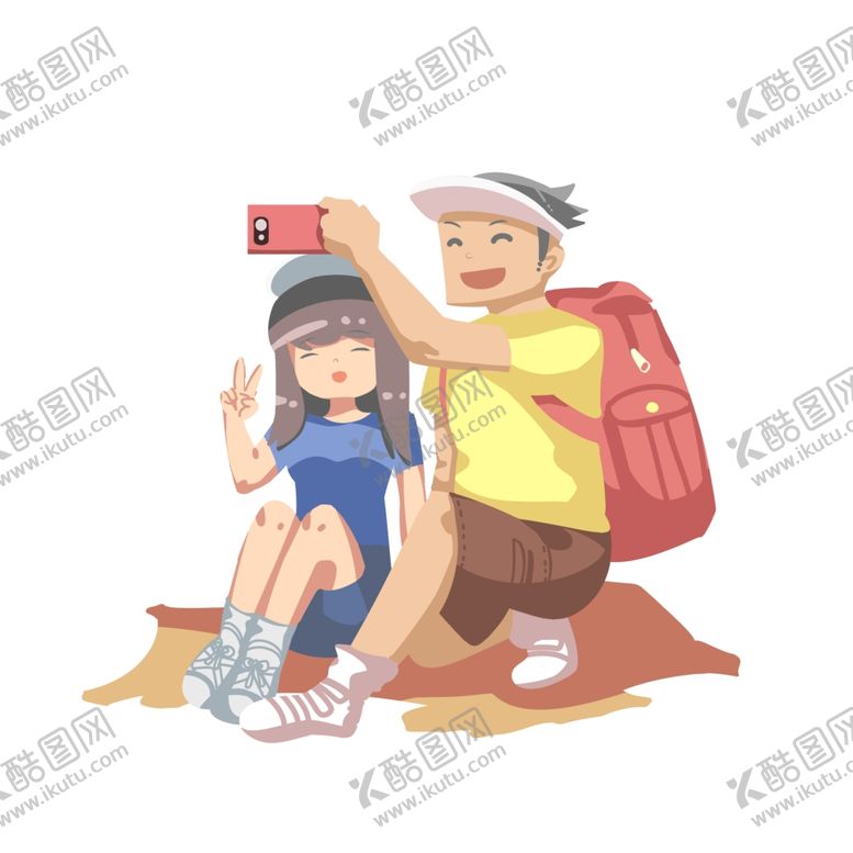 编号：12424307072201041882【酷图网】源文件下载-人物插画