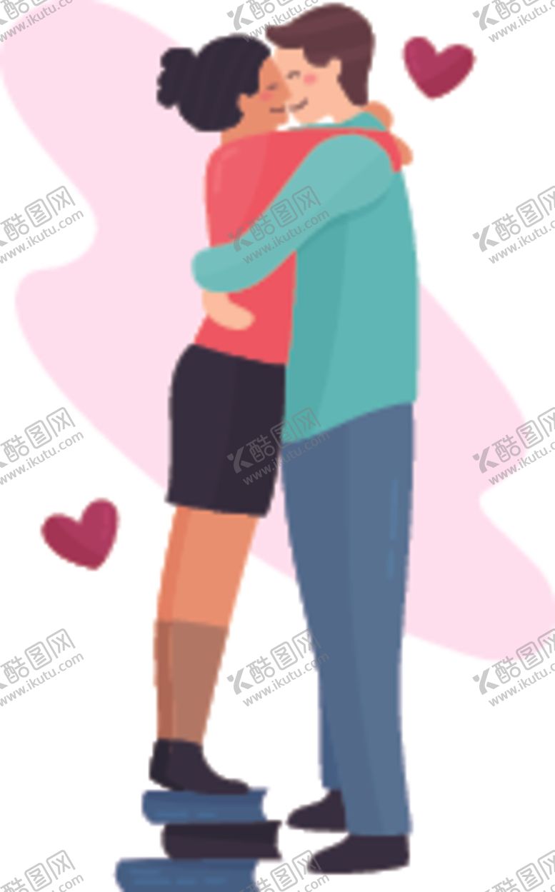 编号：97663210020642089040【酷图网】源文件下载-拥抱接吻