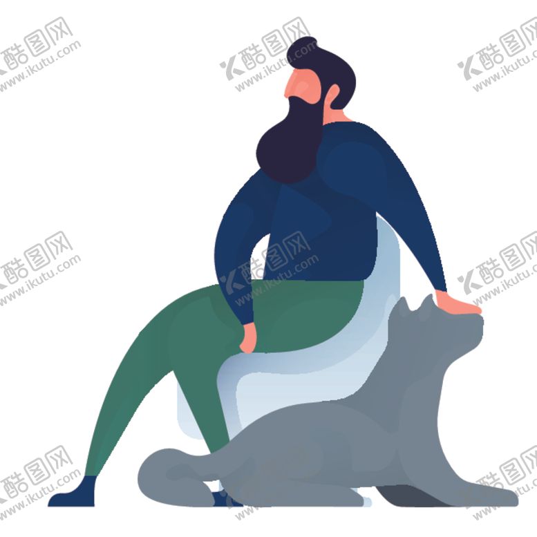 编号：19926509161528073016【酷图网】源文件下载-人物形象矢量插画