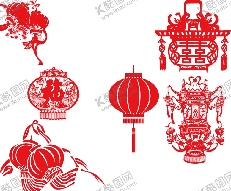 编号：71358801151210442798【酷图网】源文件下载-元宵节春节灯笼