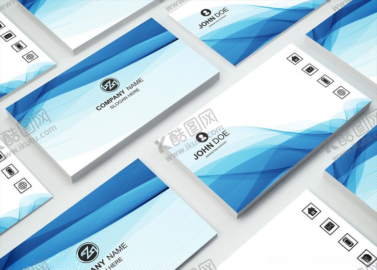 编号：91652306191016566857【酷图网】源文件下载-矢量名片模板