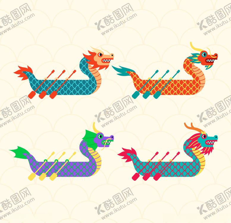编号：64552105040953182328【酷图网】源文件下载-龙舟