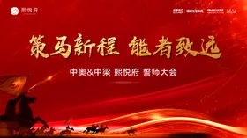 誓师大会背景板