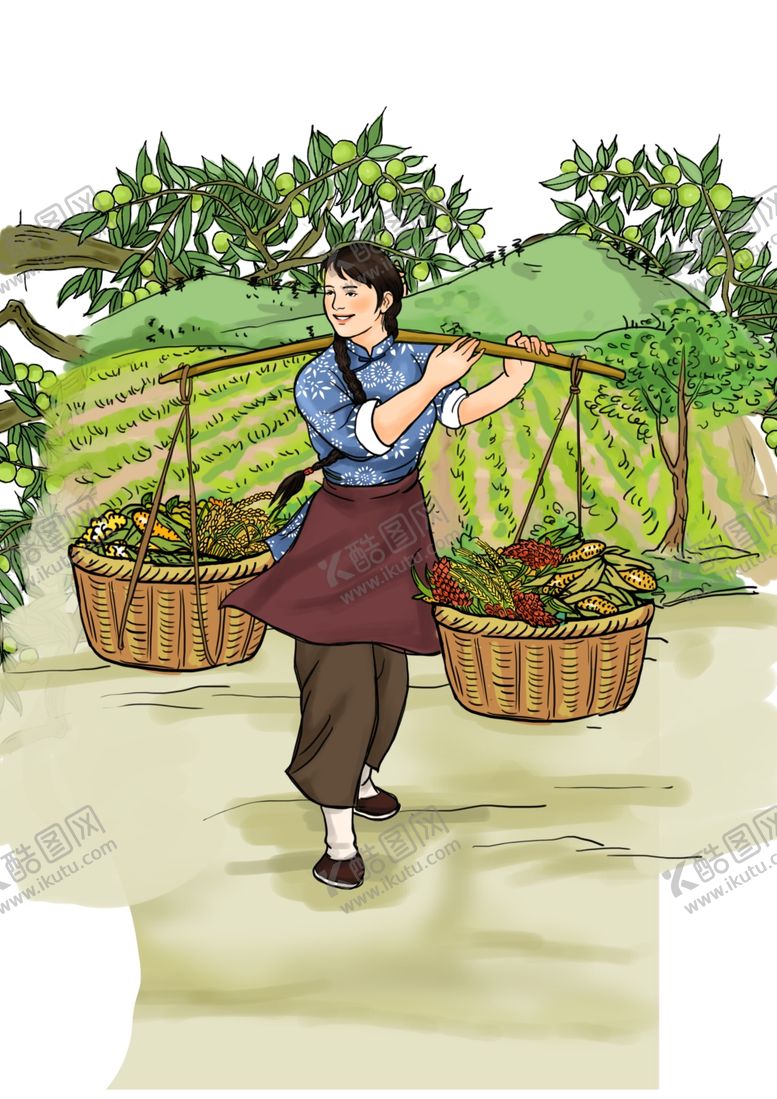 编号：47478811011748011914【酷图网】源文件下载-收获