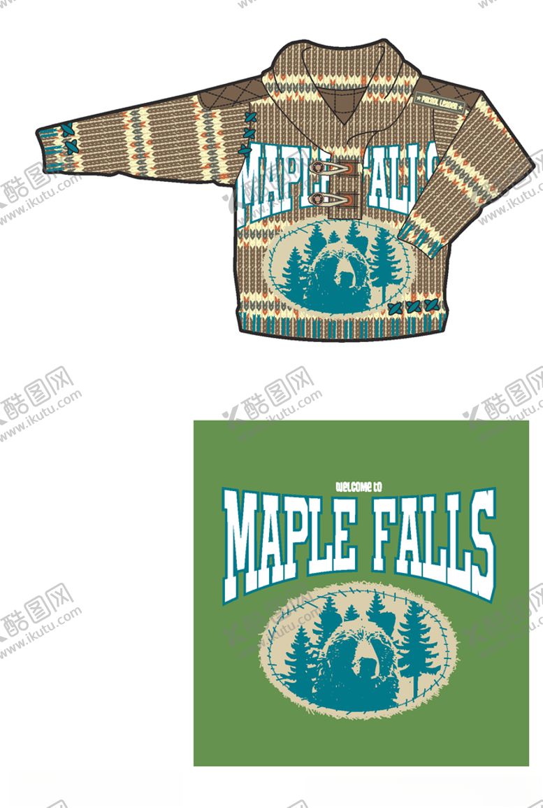 编号：44637709290756594093【酷图网】源文件下载-服装印花