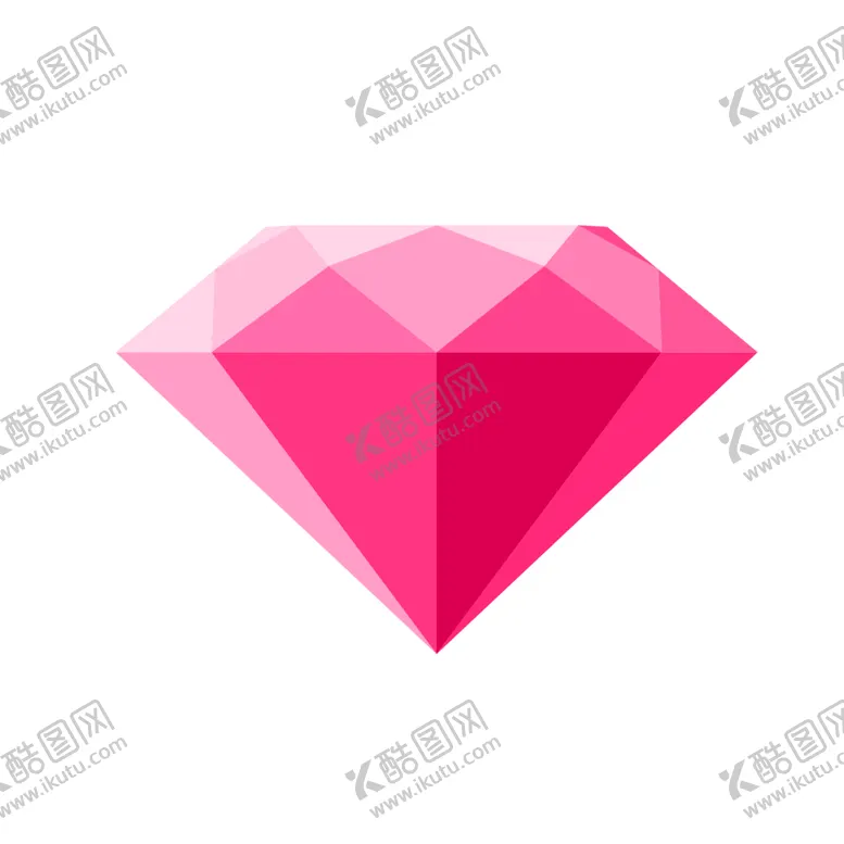 编号：10122409192158348894【酷图网】源文件下载-手绘钻石宝石水晶珠宝免扣素材