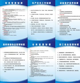 安全生产制度牌