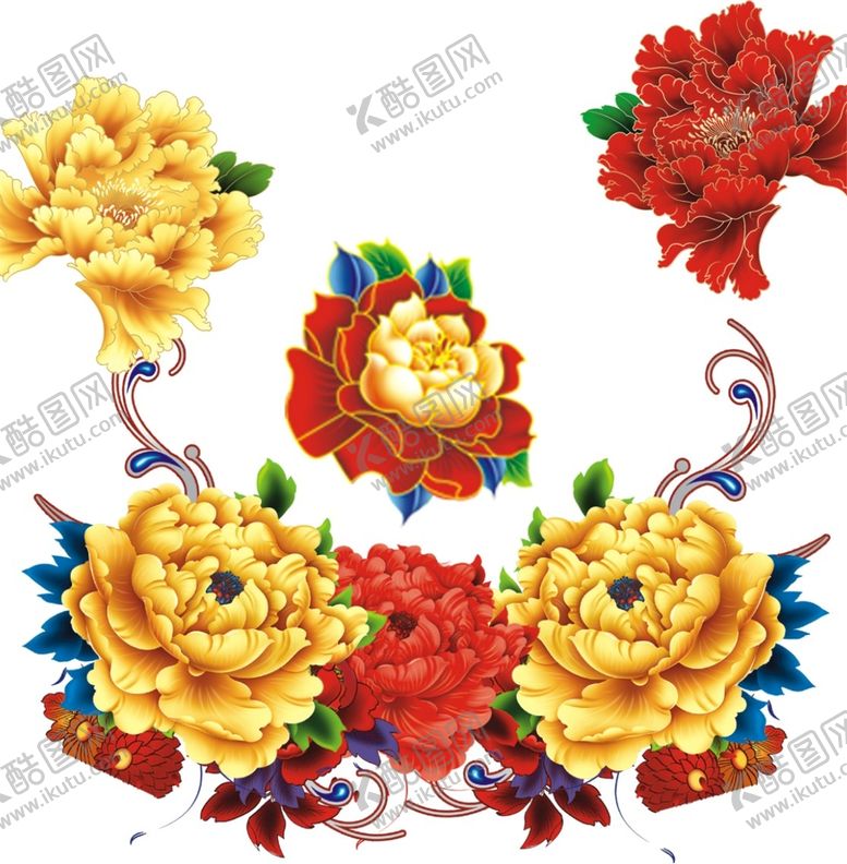 编号：69322911202259027742【酷图网】源文件下载-牡丹花