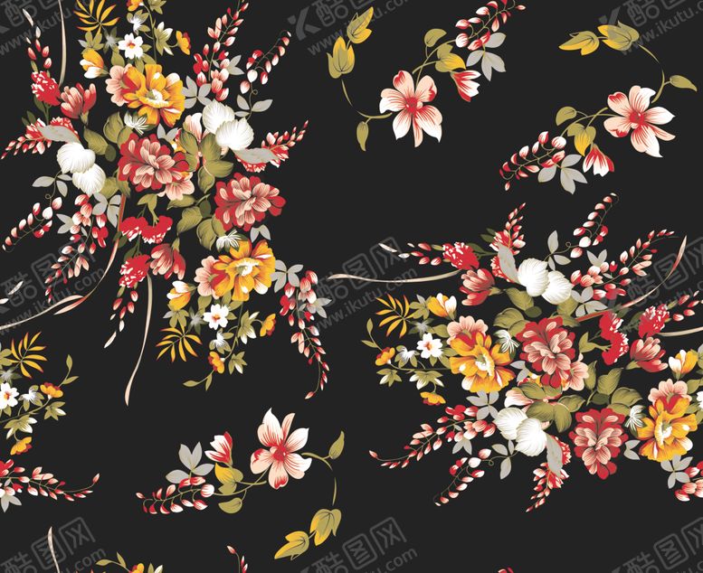 编号：94282110211033448506【酷图网】源文件下载-手绘花