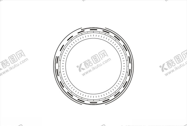 编号：62616706280654325369【酷图网】源文件下载-科技表盘矢量素材