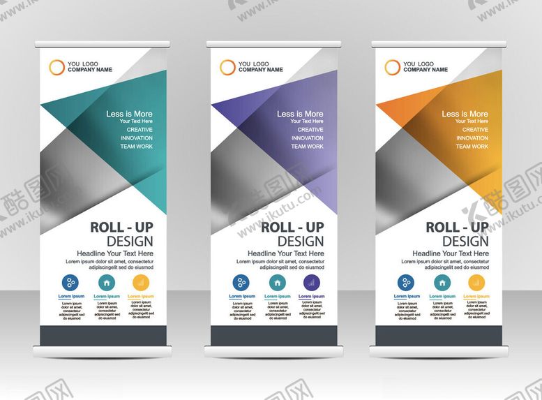 编号：32104711020902597520【酷图网】源文件下载-三折页设计模板展示