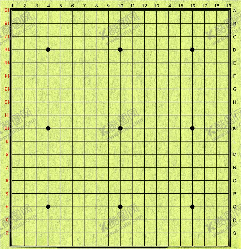 编号：22232807030449041455【酷图网】源文件下载-围棋棋盘国际围棋标准棋盘比赛