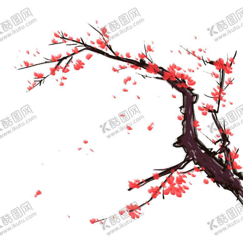 编号：97604912112321231755【酷图网】源文件下载-红梅