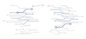 矢量科技线条