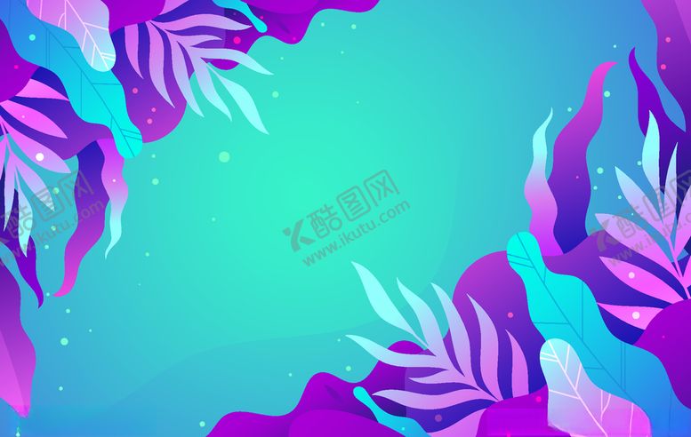 编号：61976607071136088525【酷图网】源文件下载-叶子背景