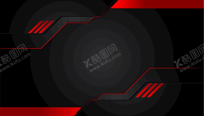 编号：39754809262044431087【酷图网】源文件下载-红色科技边框