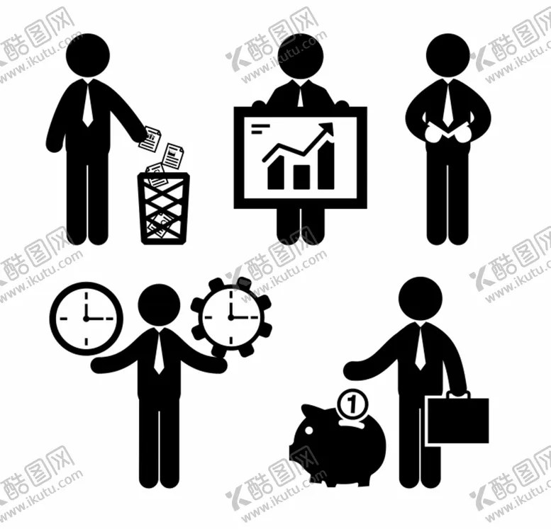编号：87038111012214345193【酷图网】源文件下载-商务人物图标