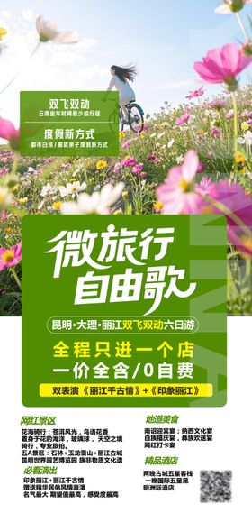 微旅行宣传海报
