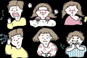 多样表情的卡通人物形象