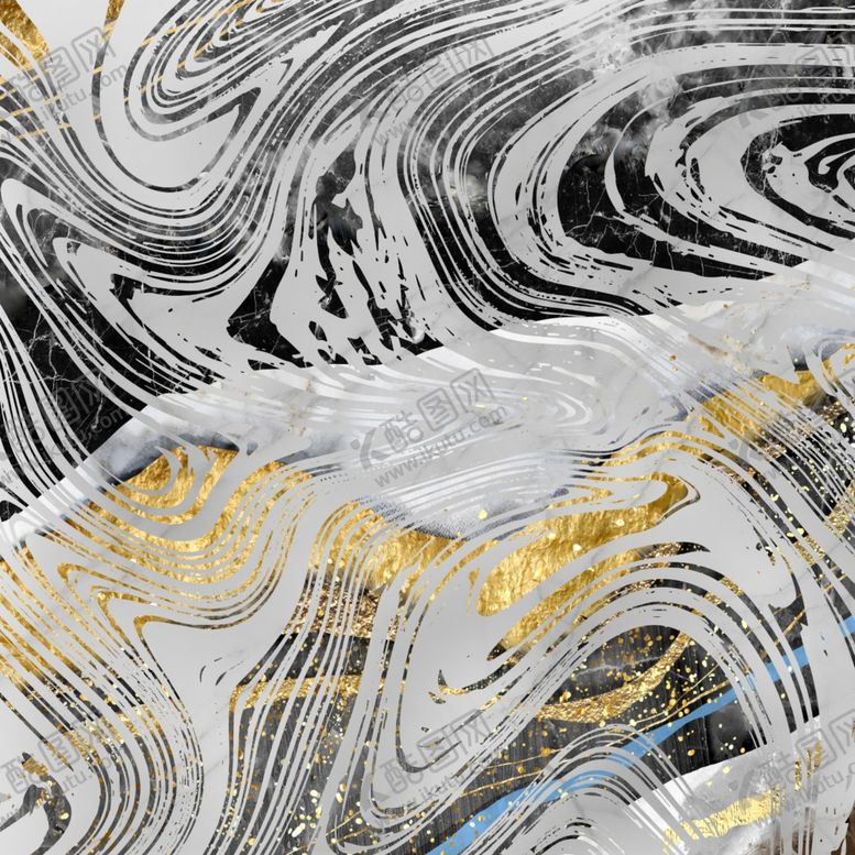 编号：61322410022223411404【酷图网】源文件下载-抽象大理石几何装饰画