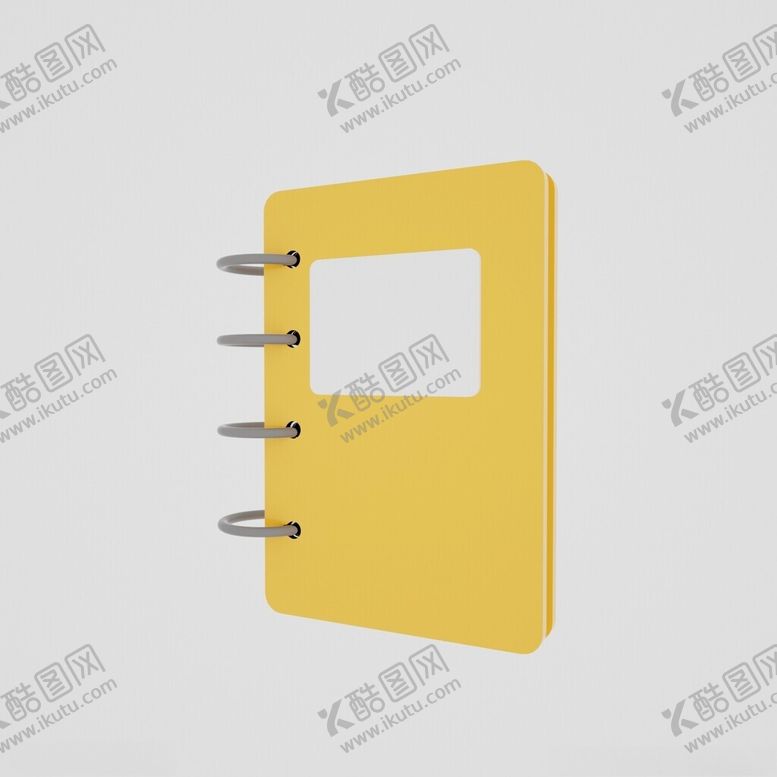 编号：73883501282157126941【酷图网】源文件下载-C4D黄色书籍建模