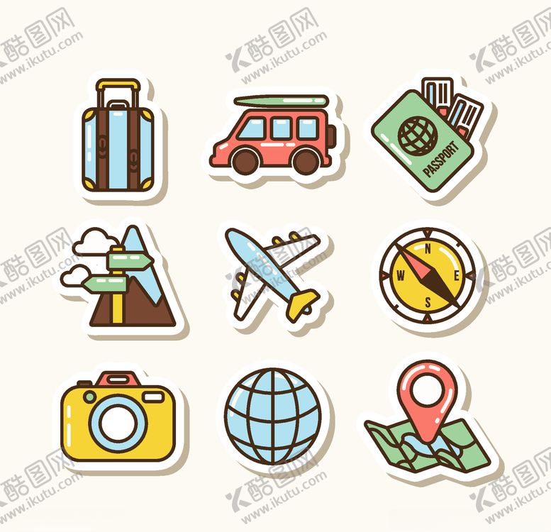 编号：61825110071842246846【酷图网】源文件下载-旅行元素