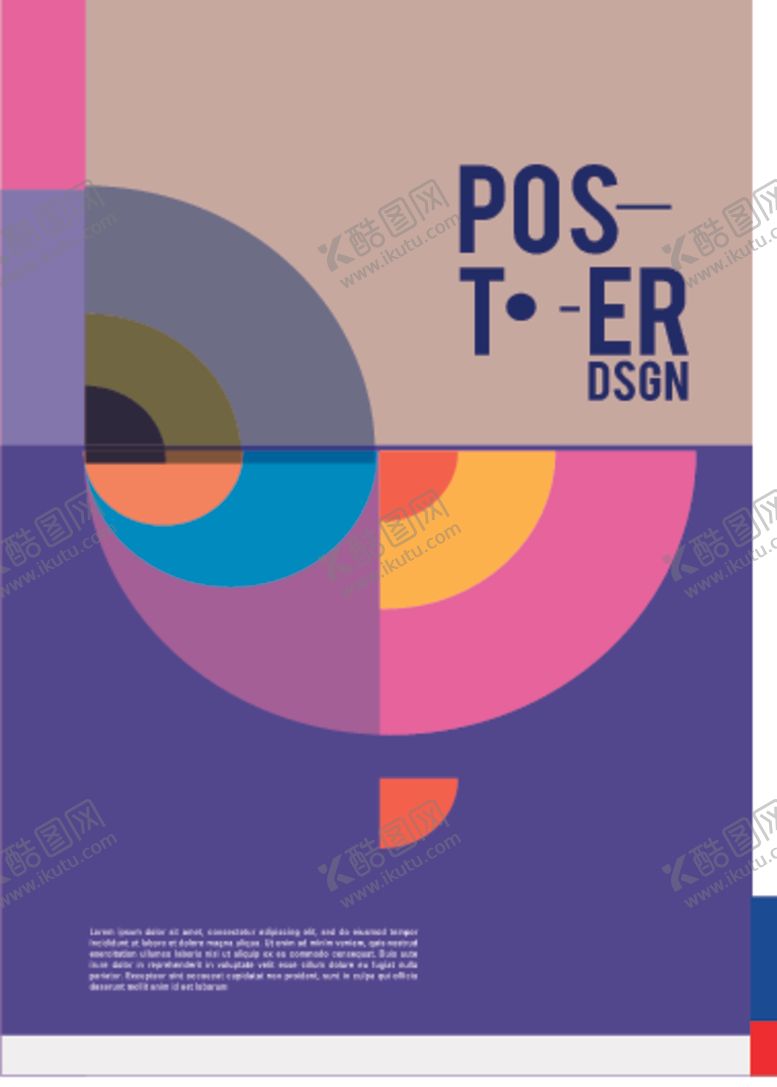 编号：75004810010256127342【酷图网】源文件下载-几何拼接创意海报图案