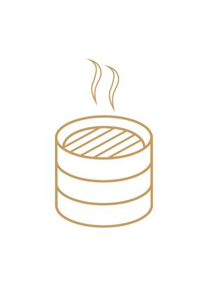矢量蒸笼图形