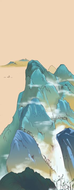 千里江山手绘图