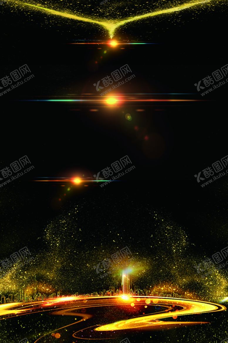 编号：48959409302130161207【酷图网】源文件下载-黑金背景