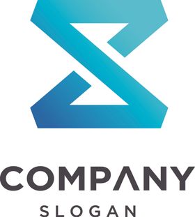 字母logo企业简洁个性图标D线