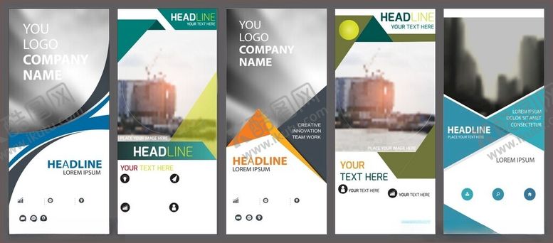 编号：51933310030444018476【酷图网】源文件下载-展架易拉宝背景