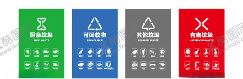 编号：39559009131720462229【酷图网】源文件下载-垃圾分类指标图