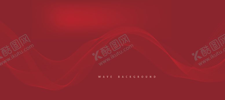 编号：12781704022001492064【酷图网】源文件下载-红色渐变波浪背景