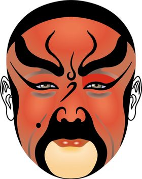 京剧脸谱