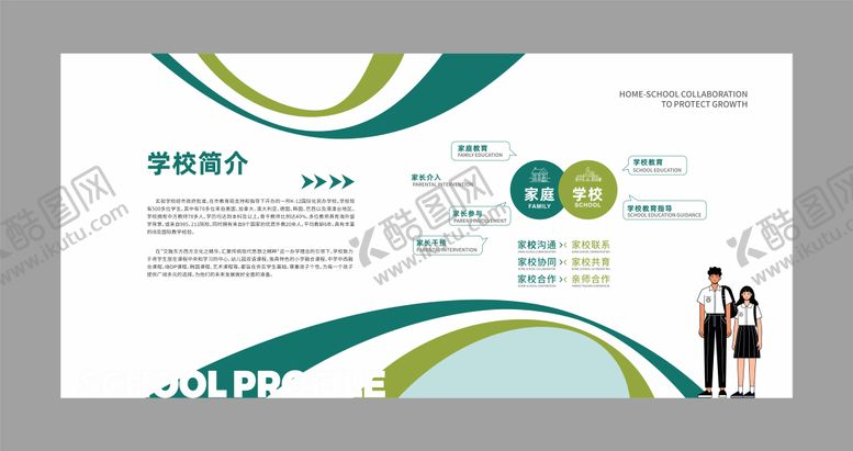 编号：35345209180503305389【酷图网】源文件下载-学校文化墙