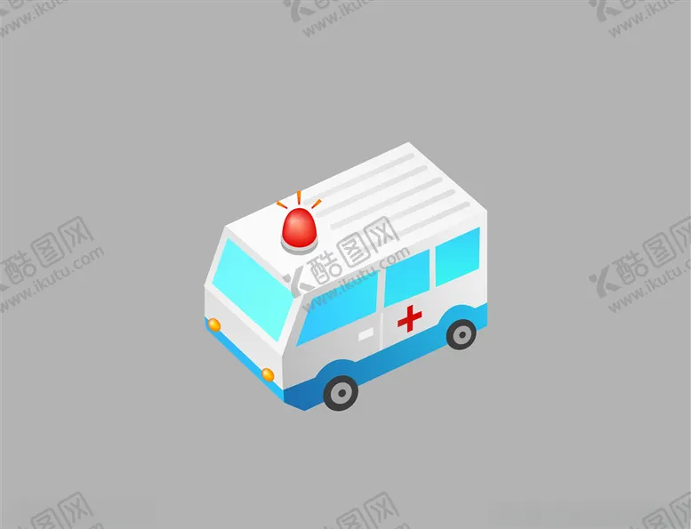 编号：28283805071253098123【酷图网】源文件下载-矢量救护车